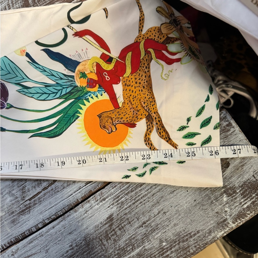 Floral Wide Leg Pants - Picture 9 of 9